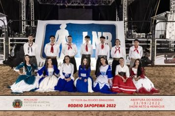 Foto - 15ª Festa das Regiões Brasileiras - Rodeio Sapopema 2022 