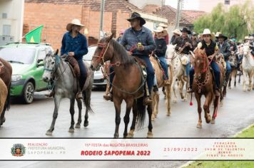 Foto - 15ª Festa das Regiões Brasileiras - Rodeio Sapopema 2022 