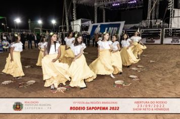 Foto - 15ª Festa das Regiões Brasileiras - Rodeio Sapopema 2022 