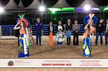 Foto - 15ª Festa das Regiões Brasileiras - Rodeio Sapopema 2022 