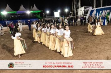 Foto - 15ª Festa das Regiões Brasileiras - Rodeio Sapopema 2022 