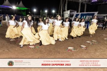 Foto - 15ª Festa das Regiões Brasileiras - Rodeio Sapopema 2022 