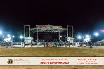 Foto - 15ª Festa das Regiões Brasileiras - Rodeio Sapopema 2022 