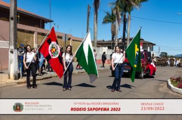 Foto - 15ª Festa das Regiões Brasileiras - Rodeio Sapopema 2022 