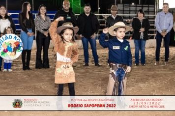 Foto - 15ª Festa das Regiões Brasileiras - Rodeio Sapopema 2022 