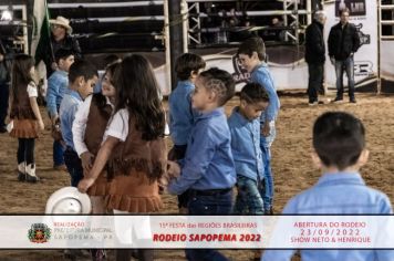 Foto - 15ª Festa das Regiões Brasileiras - Rodeio Sapopema 2022 