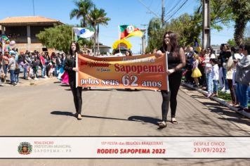 Foto - 15ª Festa das Regiões Brasileiras - Rodeio Sapopema 2022 