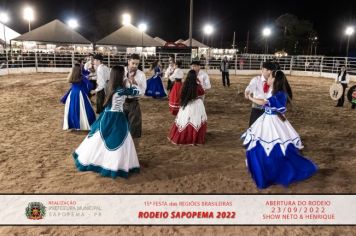 Foto - 15ª Festa das Regiões Brasileiras - Rodeio Sapopema 2022 