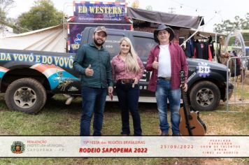 Foto - 15ª Festa das Regiões Brasileiras - Rodeio Sapopema 2022 