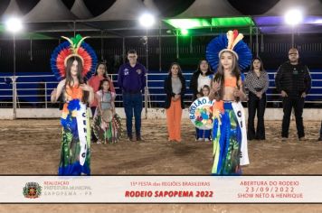 Foto - 15ª Festa das Regiões Brasileiras - Rodeio Sapopema 2022 