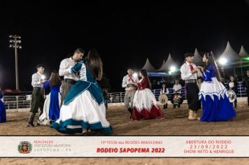 Foto - 15ª Festa das Regiões Brasileiras - Rodeio Sapopema 2022 