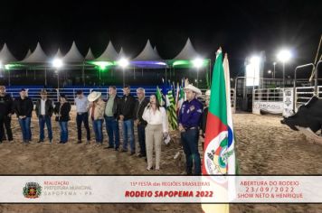 Foto - 15ª Festa das Regiões Brasileiras - Rodeio Sapopema 2022 