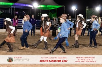 Foto - 15ª Festa das Regiões Brasileiras - Rodeio Sapopema 2022 