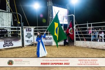 Foto - 15ª Festa das Regiões Brasileiras - Rodeio Sapopema 2022 