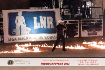 Foto - 15ª Festa das Regiões Brasileiras - Rodeio Sapopema 2022 