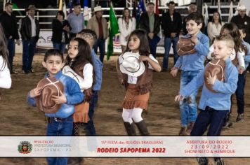 Foto - 15ª Festa das Regiões Brasileiras - Rodeio Sapopema 2022 