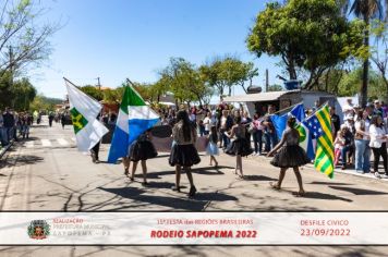 Foto - 15ª Festa das Regiões Brasileiras - Rodeio Sapopema 2022 