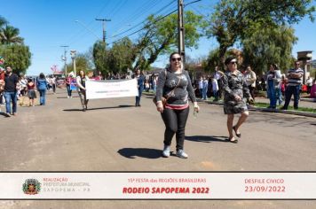 Foto - 15ª Festa das Regiões Brasileiras - Rodeio Sapopema 2022 