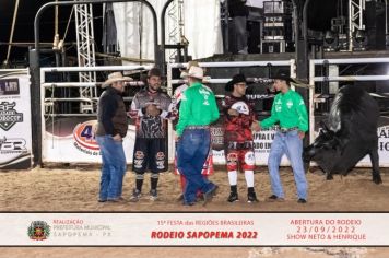 Foto - 15ª Festa das Regiões Brasileiras - Rodeio Sapopema 2022 