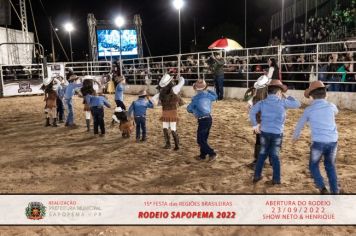 Foto - 15ª Festa das Regiões Brasileiras - Rodeio Sapopema 2022 