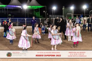 Foto - 15ª Festa das Regiões Brasileiras - Rodeio Sapopema 2022 