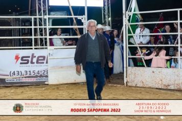 Foto - 15ª Festa das Regiões Brasileiras - Rodeio Sapopema 2022 