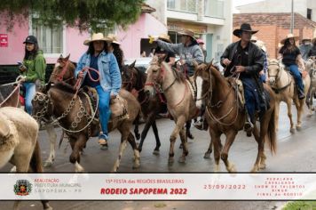 Foto - 15ª Festa das Regiões Brasileiras - Rodeio Sapopema 2022 