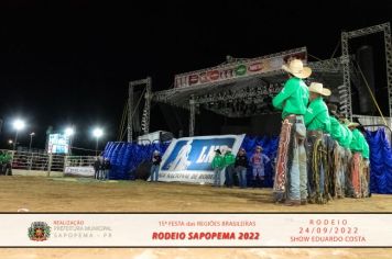 Foto - 15ª Festa das Regiões Brasileiras - Rodeio Sapopema 2022 