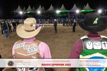 Foto - 15ª Festa das Regiões Brasileiras - Rodeio Sapopema 2022 