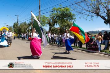 Foto - 15ª Festa das Regiões Brasileiras - Rodeio Sapopema 2022 