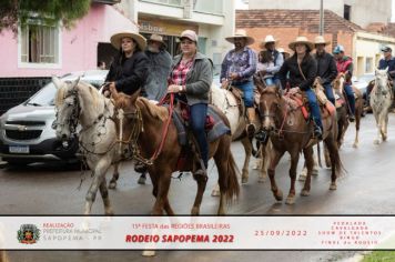 Foto - 15ª Festa das Regiões Brasileiras - Rodeio Sapopema 2022 