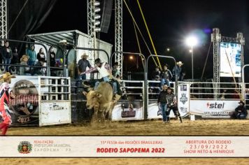 Foto - 15ª Festa das Regiões Brasileiras - Rodeio Sapopema 2022 