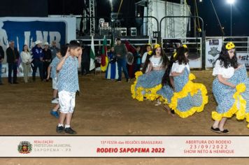 Foto - 15ª Festa das Regiões Brasileiras - Rodeio Sapopema 2022 