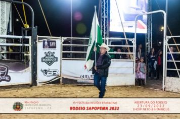 Foto - 15ª Festa das Regiões Brasileiras - Rodeio Sapopema 2022 