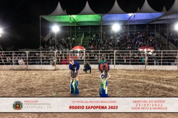 Foto - 15ª Festa das Regiões Brasileiras - Rodeio Sapopema 2022 