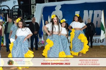 Foto - 15ª Festa das Regiões Brasileiras - Rodeio Sapopema 2022 