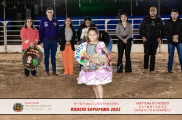 Foto - 15ª Festa das Regiões Brasileiras - Rodeio Sapopema 2022 