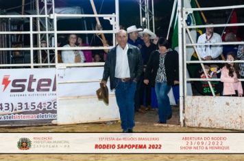 Foto - 15ª Festa das Regiões Brasileiras - Rodeio Sapopema 2022 