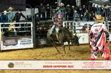 Foto - 15ª Festa das Regiões Brasileiras - Rodeio Sapopema 2022 