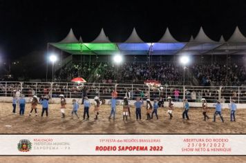 Foto - 15ª Festa das Regiões Brasileiras - Rodeio Sapopema 2022 