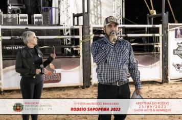 Foto - 15ª Festa das Regiões Brasileiras - Rodeio Sapopema 2022 