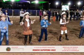 Foto - 15ª Festa das Regiões Brasileiras - Rodeio Sapopema 2022 