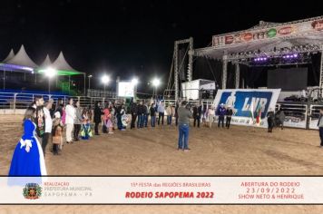 Foto - 15ª Festa das Regiões Brasileiras - Rodeio Sapopema 2022 