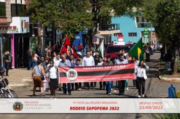 Foto - 15ª Festa das Regiões Brasileiras - Rodeio Sapopema 2022 