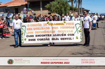 Foto - 15ª Festa das Regiões Brasileiras - Rodeio Sapopema 2022 