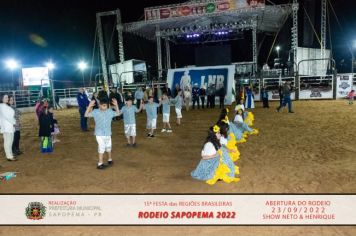 Foto - 15ª Festa das Regiões Brasileiras - Rodeio Sapopema 2022 