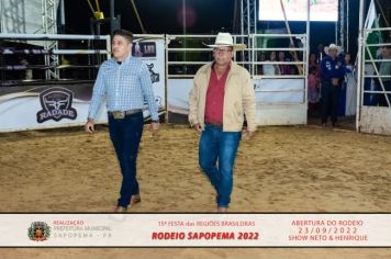 Foto - 15ª Festa das Regiões Brasileiras - Rodeio Sapopema 2022 