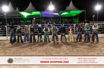 Foto - 15ª Festa das Regiões Brasileiras - Rodeio Sapopema 2022 