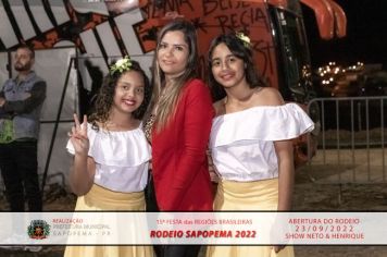 Foto - 15ª Festa das Regiões Brasileiras - Rodeio Sapopema 2022 