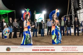 Foto - 15ª Festa das Regiões Brasileiras - Rodeio Sapopema 2022 